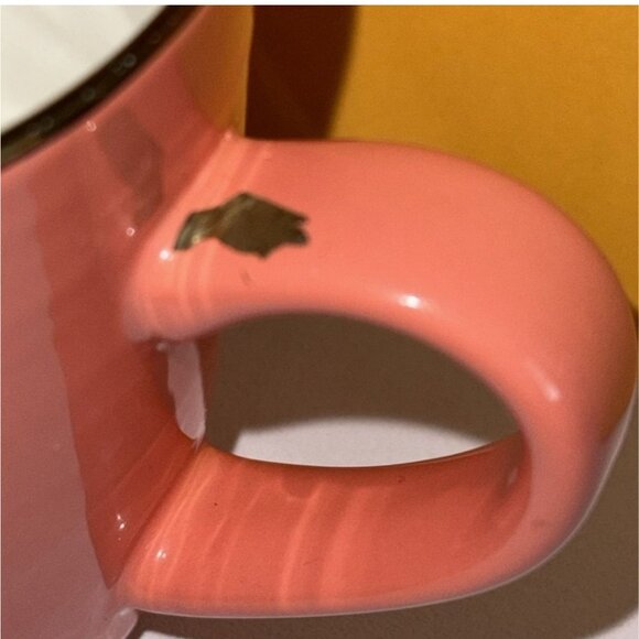 Opalhouse Monogram Stoneware Mug Set - Initial "T" - Floral & Coral Designs - 2- - Picture 9 of 12